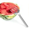 Quickly Cutting Stainless Steel Watermelon Slicer Safety With Handle Handheld Watermelon Cutter Easy To Clean Comfortable Grip