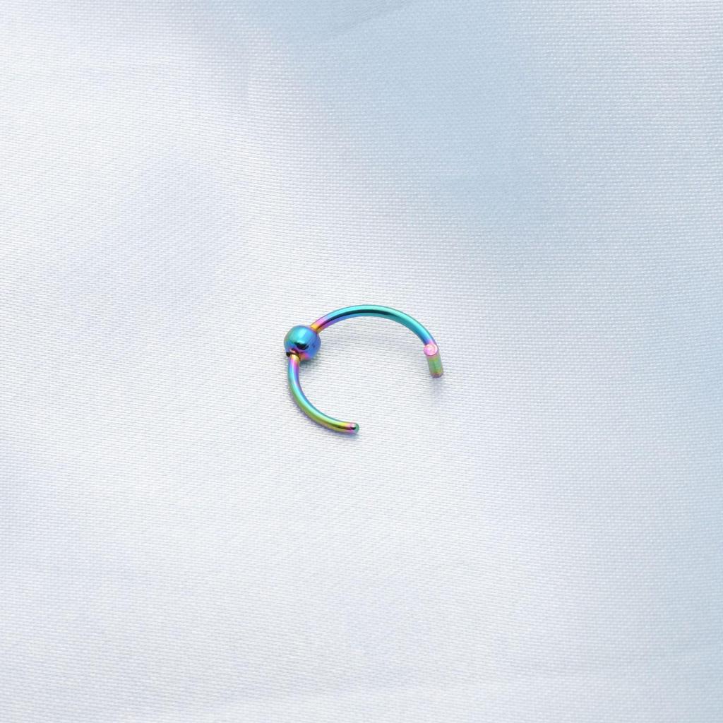 European and American Stainless Steel Lip, Nose, Eyebrow Horseshoe Piercing Jewelry