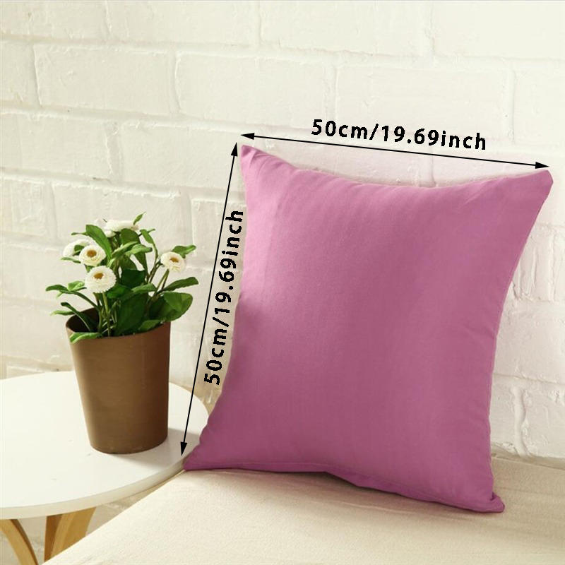 Huse Decorative pentru Pernă de Aruncat Acasă, Huse pentru Pernă Decorative în Culoare Solidă pentru Birou, Canapea, Scaun, Dormitor