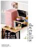 moin moin Scale Dollhouse Miniature DIY Kit Set Bunny House Collection for Beginners Pink Rabbit with Two Size Settings LED Light Acrylic Case