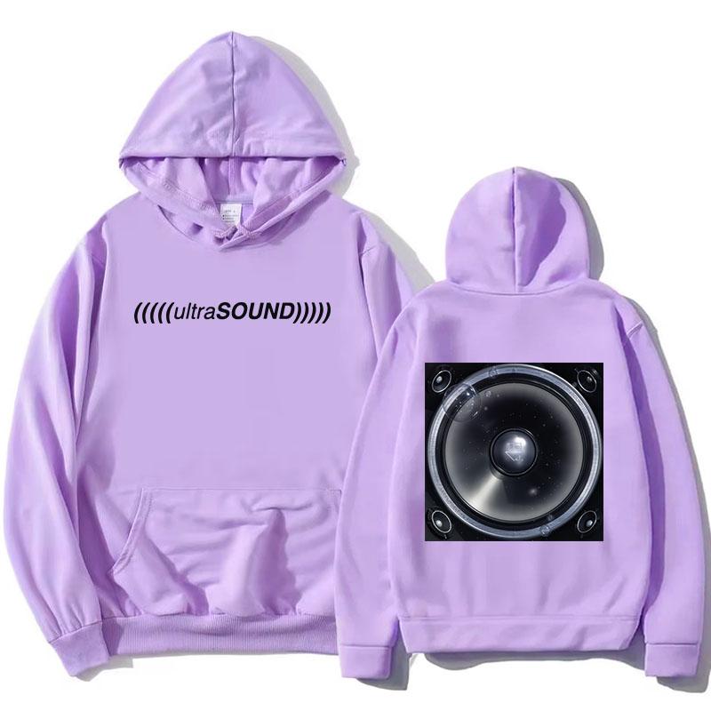 The Neighbourhood (((((ultraSOUND))))) Hoodies Long Sleeve Winter Hooded Sweatshirts Casual Loose Unisex Streetwear Women Hoody