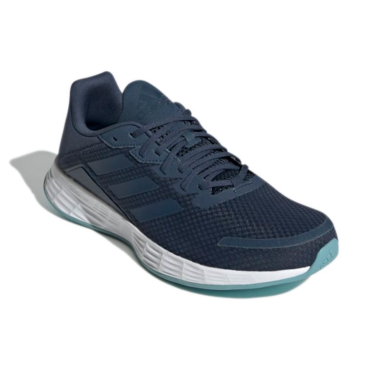 Adidas Duramo Sl Comfortable Lightweight Fabric Durable Non-Slip Breathable Low-Top Training Running Shoes Men Sneakers Navy-Blue H04626