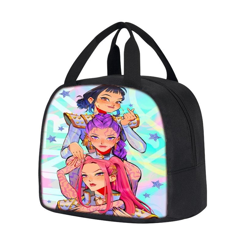 KPop Łowcy Demonów Torba Śniadaniowa dla Uczniów i Dzieci  6278