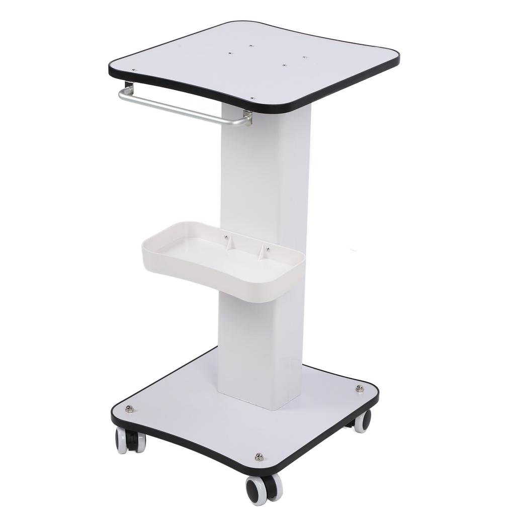 Beauty Salon Trolley Cart 360 Degree Rotating Silent Wheels Salon Spa Equipment Rolling Trolley Stand for Esthetician