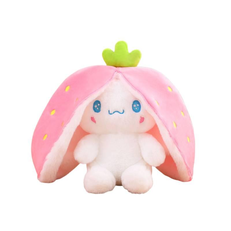 Cute Fruit Dog Plush Toy Japanese Style Cartoon Cinnamon Dog Stuffed Animal