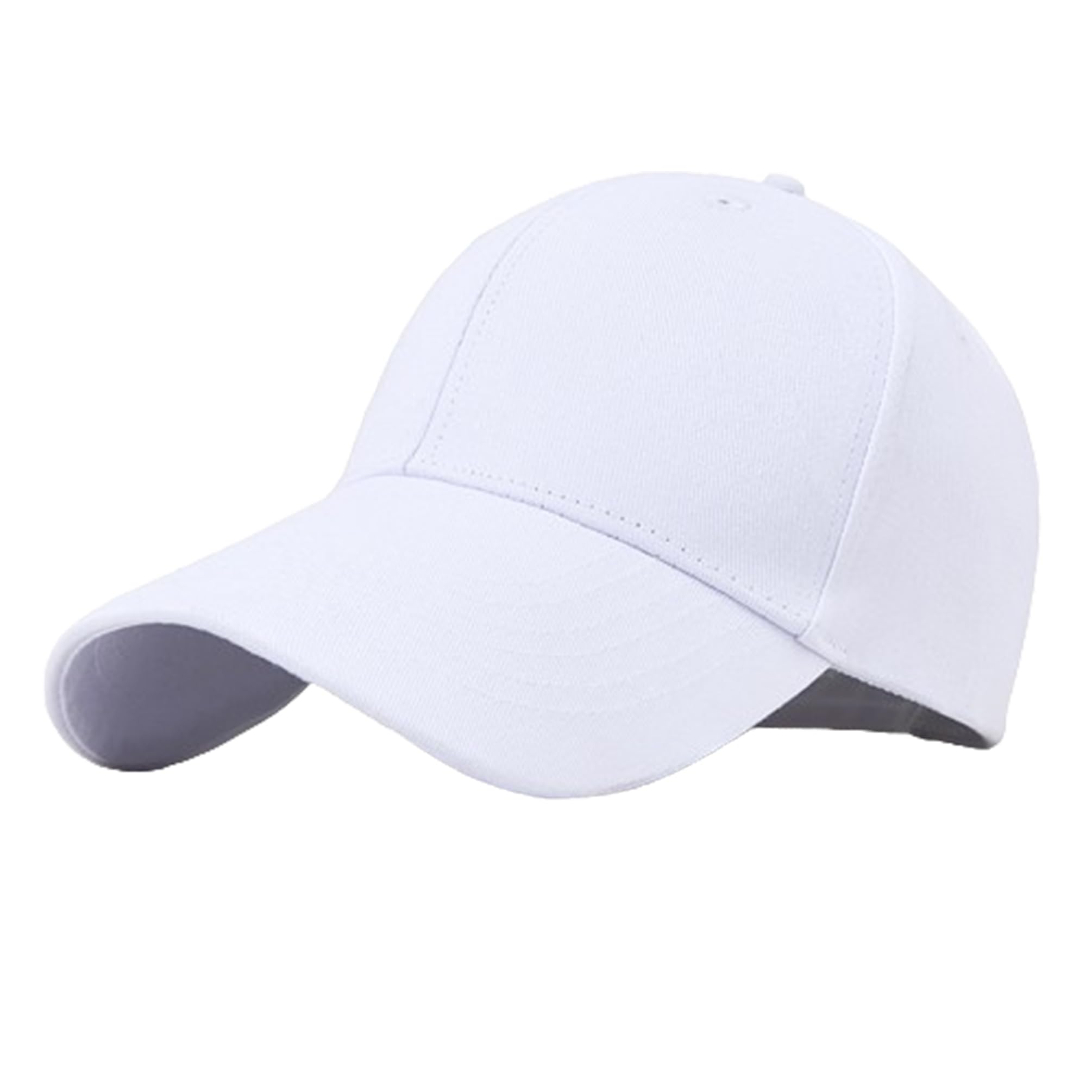 

Кепка Глубокая Большой Размер Свободный Размер Унисекс Простая Простая Выходная На Открытом Воздухе Белая [FOIROKASA]