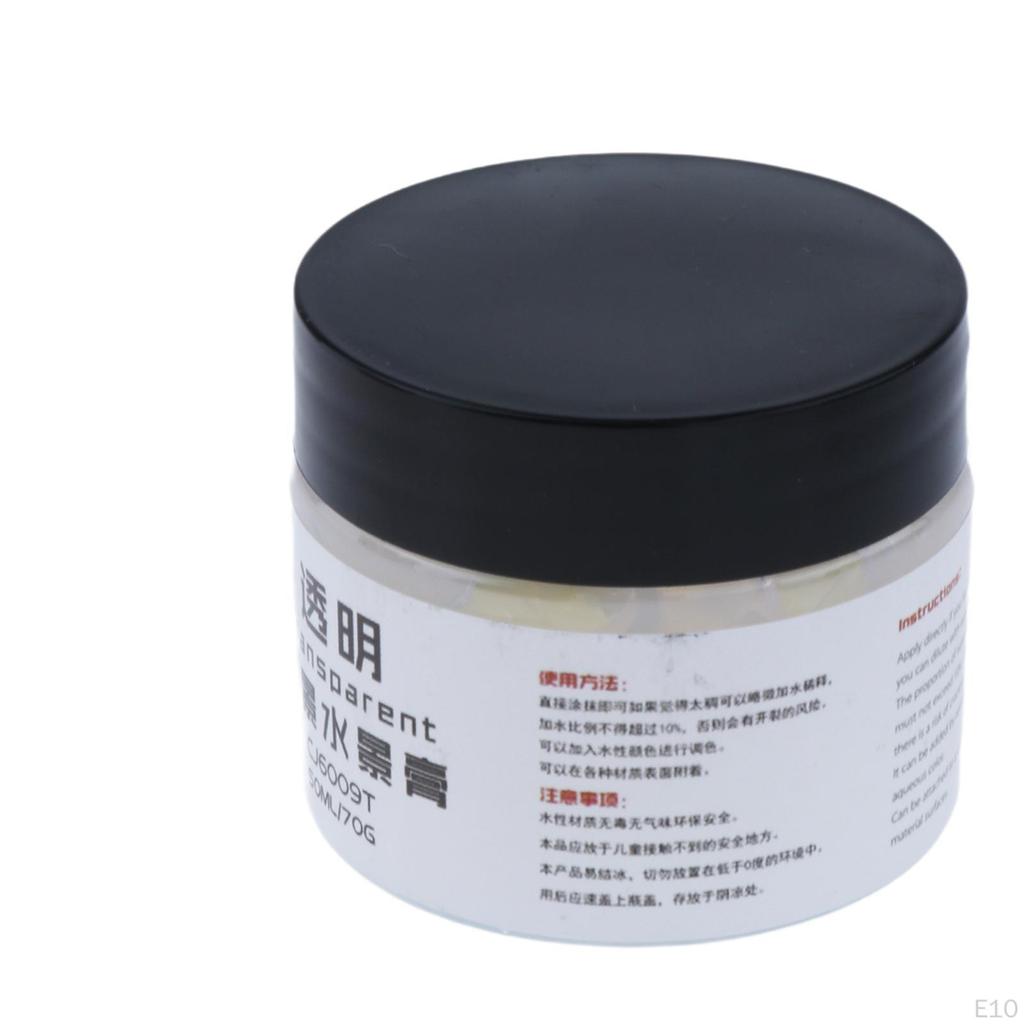 Diorama Modeling Paste DIY Scenery Landscape Portable Sturdy Crafts Lightweight Simulation Water