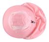 Cone Tail Kids Summer UPF Flap Cap Quick Drying Wide Brim Sun Hat UV Protection Safari Hat Kids Girls Fishing Hat Pink 50+