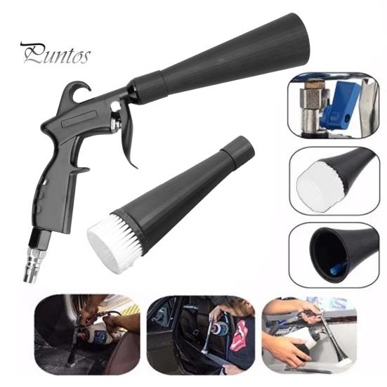 Car Air Blower Dust Remover with Ergonomic Handle Strong Suction Pressure High Efficiency Air Blower Multi-Purpose Cleaning Tool