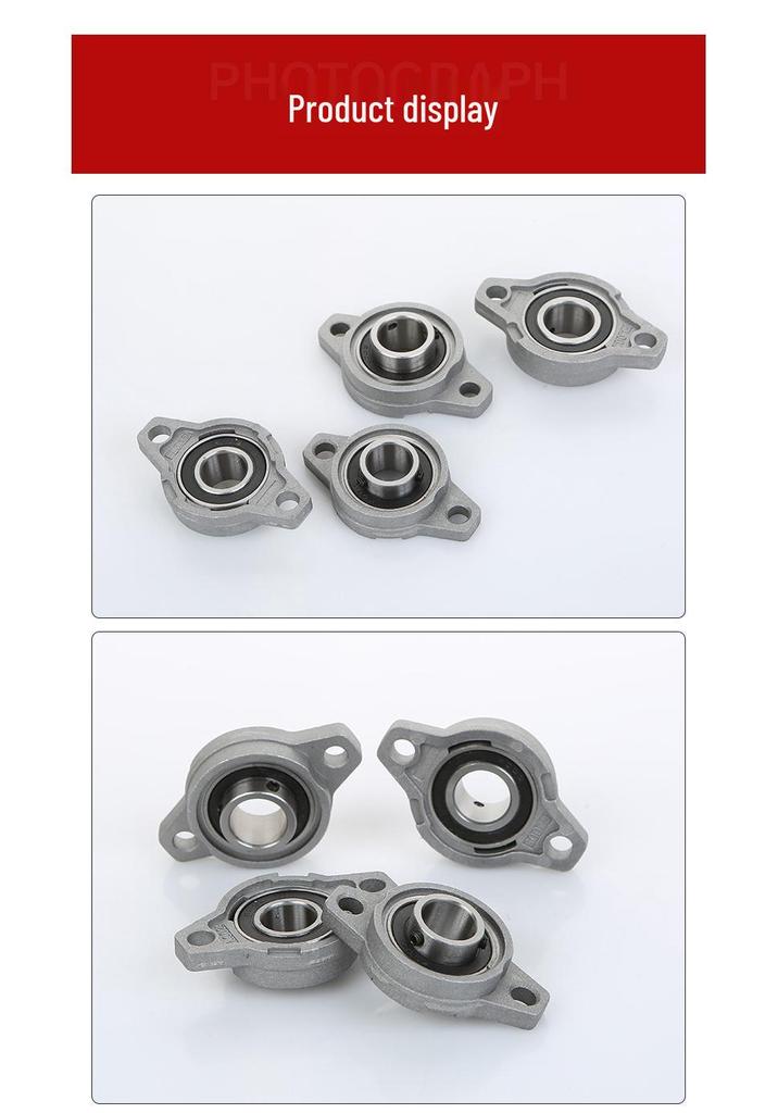 Stainless Steel Alloy Pillow Block Bearings KFL Series (KFL001-KFL006)