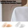 Sweat-proof Skin-Friendly Shoulder Pad Silicone Clear 1 Pair
