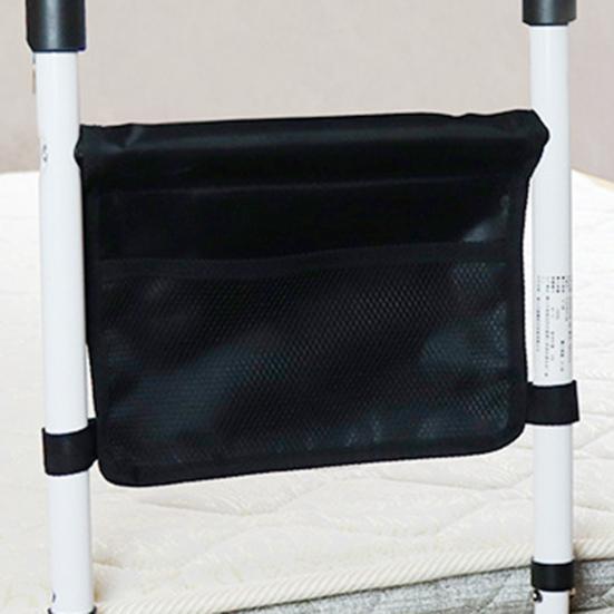 Elderly Adults Bed Rail with Sensor Light Height Adjustable Bed Assist Grab Bar Handle with Storage Pocket Pregnant Women Seniors Handicap Safety Bed