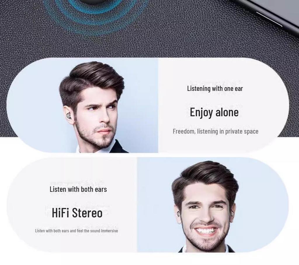 F9 Bluetooth In-Ear Wireless Gaming Headset with Touch Control & Power Display