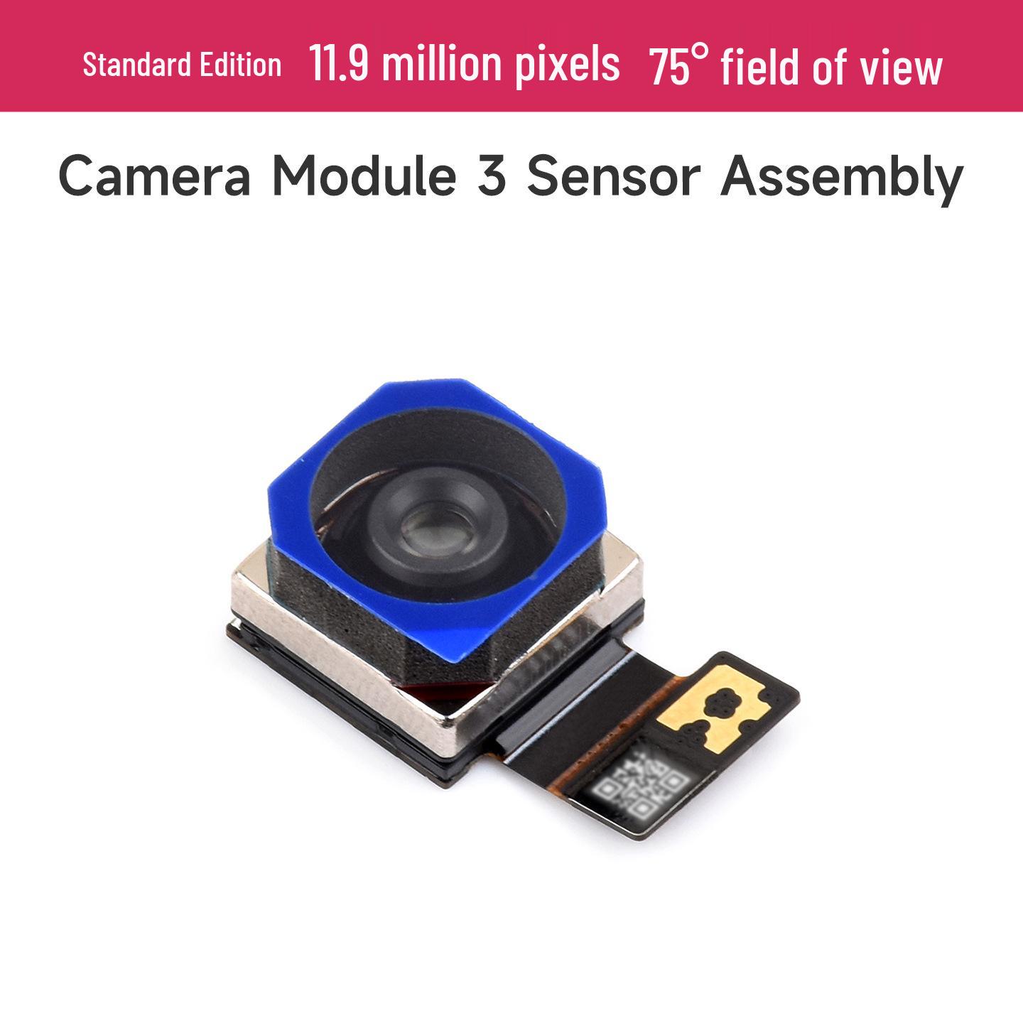 Raspberry Pi IMX708 Camera Module, 11.9MP, Autofocus, Selectable Field of View