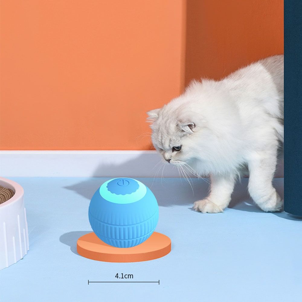 

ABS электрические игрушки для кошек, автоматические движущиеся игрушки для домашних животных, интеллектуальная катящаяся игрушка Accesso