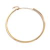 Minimalist Punk Style Smooth Round Ring Choker Necklace