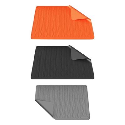 Heatproof Foldable Silicone Pad for Kitchen Counter Organization Electric Stove Top Cover Waterproof Dish Drying Mat