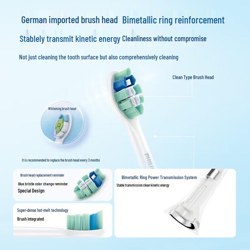 Philips DiamondClean 3 Series Pro Sonic Electric Toothbrush CN plug (adapter included)