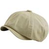 One Limitation Newsboy Fits Round and Square Stylish Travel Hat for Men and CP529 Cap, Faces, Women, (Beige)