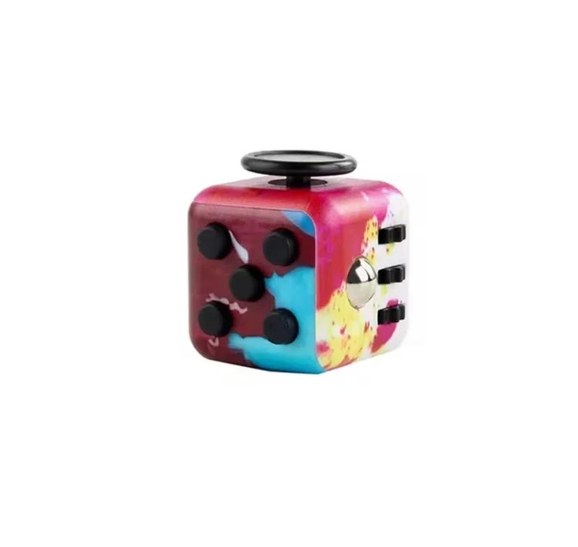 Juguetes para la ansiedad Cubos Anti Estrés Arcoíris Punta del Dedo Infinito Cubo Mágico Infinito Cuadrado Juguetes Sensoriales Playsets Descompresión