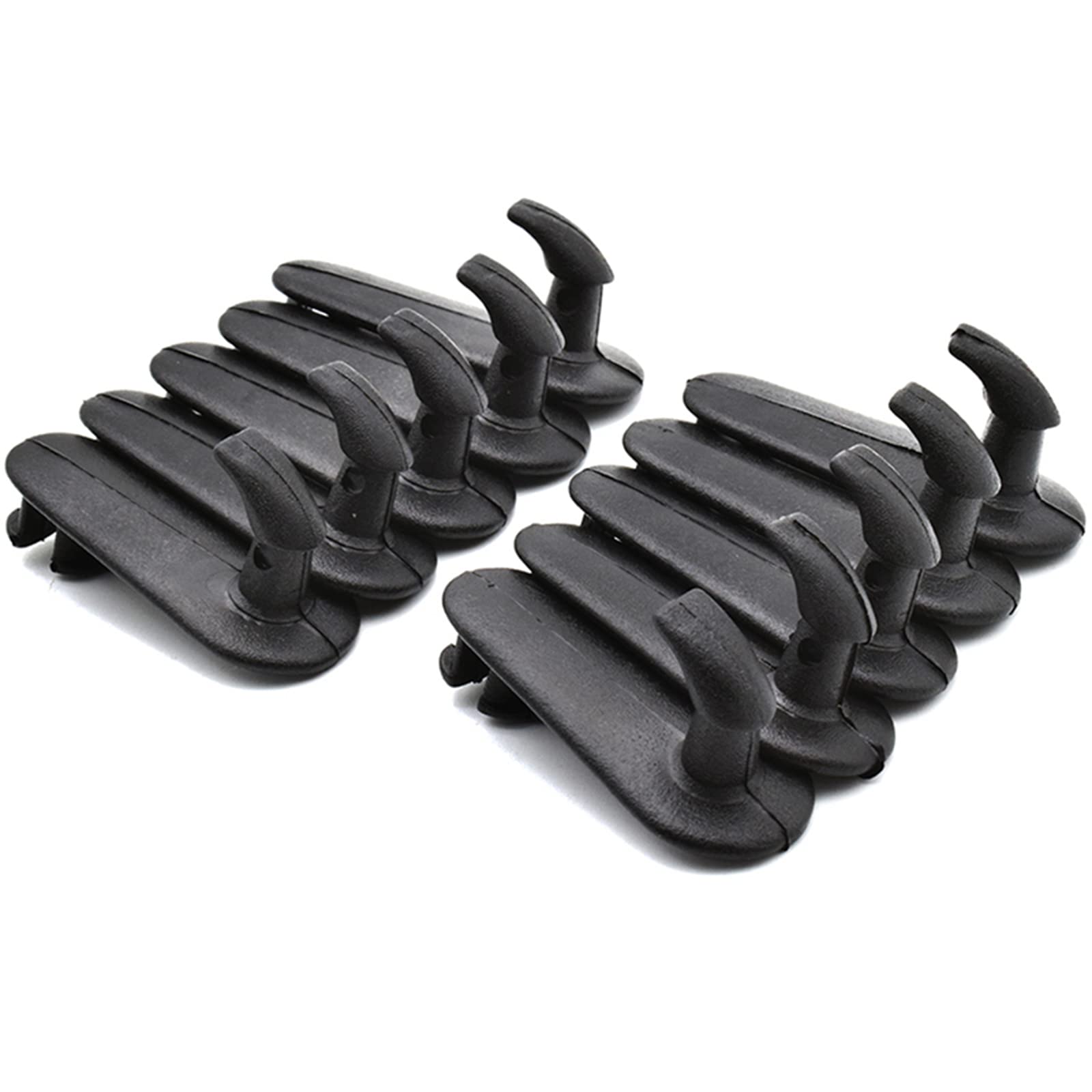 

10pcs Car Floor Mat Clip Fixing Hook Holder Clamp Back Grip G37 I35 QX4 чёрный