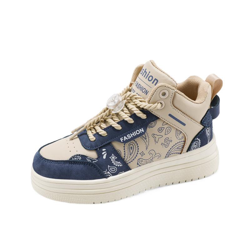 Boys Shoes Autumn and Winter 2025 New Leather Children's Sports Shoes Medium and Older Children Winter Handsome Trendy Cool Boy Board Shoes