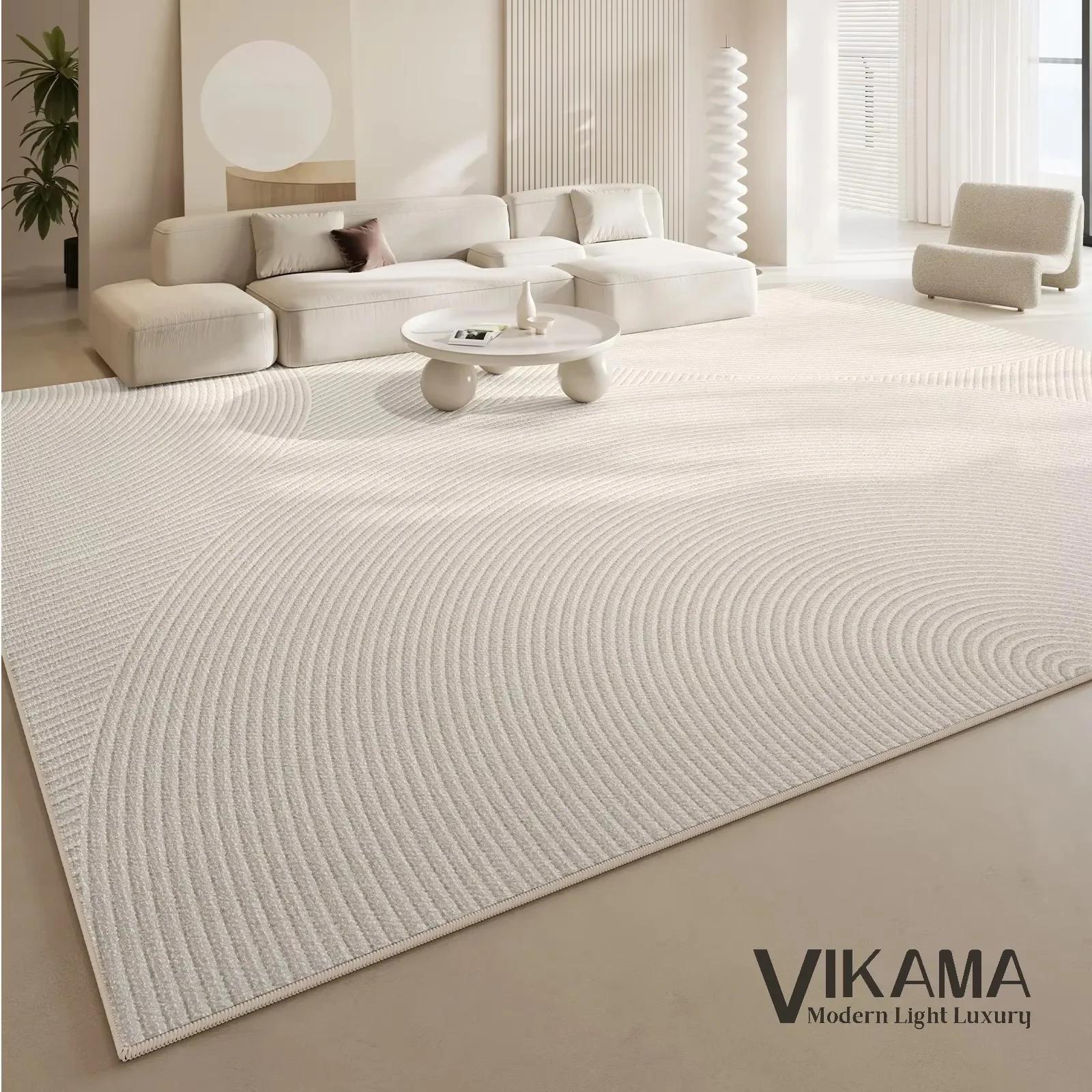 Crème Wabi Sabi Woonkamer Slaapkamer Tapijt Absorberend Vuilafstotend Huisdecoratie Vloerkleed 50X80CM (1.6X2.6FT
