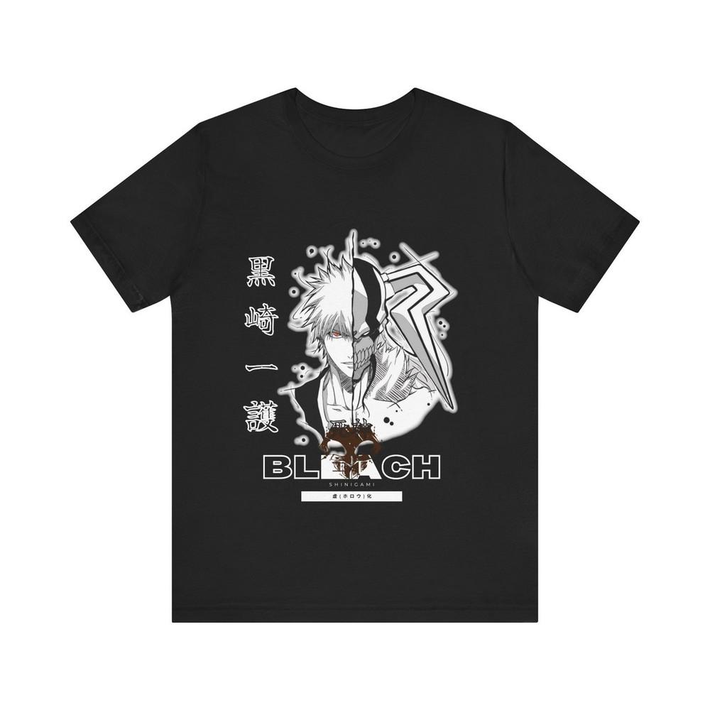 

Anime Bleach Ichigo Zangetsu T-Shirt Size S-5XL, Gift To Friends Unisex T-Shirt XXXXL