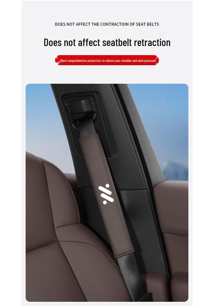IM Car Seat Belt Shoulder Protector: Anti-Choking, Anti-Abrasion Cover for L6, L7, LS6, LS7