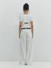 MEENDERI Cut Out Layered Top - White