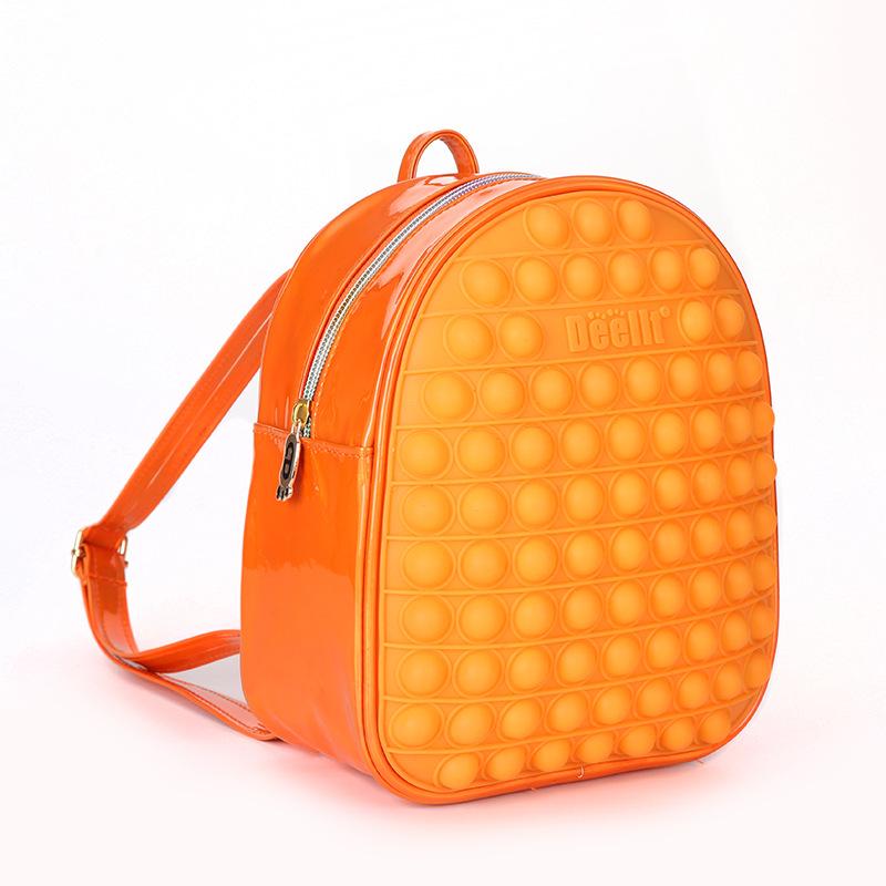Backpack Mouse Buster: Decompression Bubble Fun Silicone Schoolbag for Kids