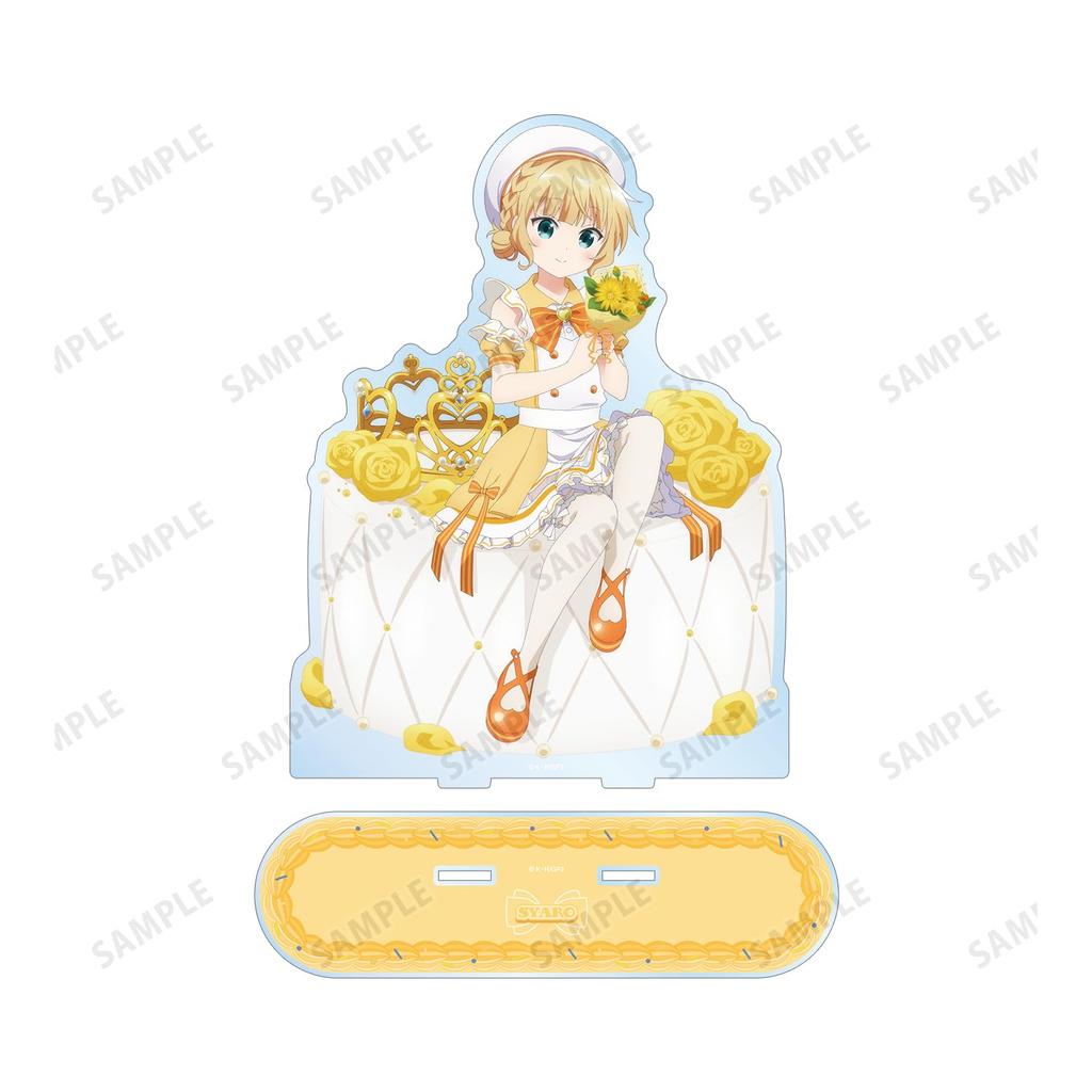 Is the Order a BLOOM Original Illustration Sharo Sitting Cake Extra Large Acrylic Stand Colleize Official Merchandise Official License [Official]