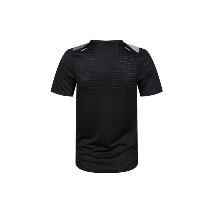 Nike Rise 365 Future Fast Running Short-Sleeve T-Shirt Men Tops Black Gray CJ5689-010