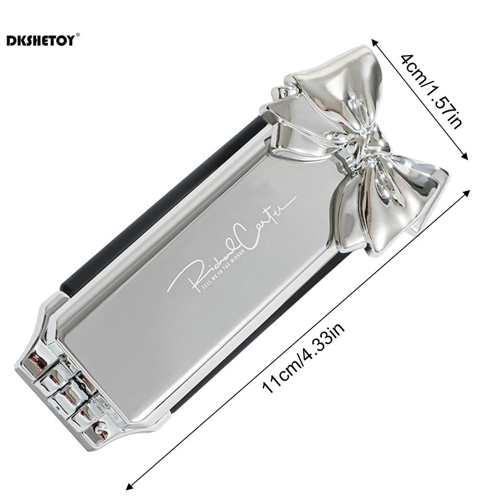 Opvouwbare Mini Haar Kammen met Spiegel Voor Reizen haar styling tools Cartoon Haarborstel Hoofd Massage Anti-Statische Borstels spiegels