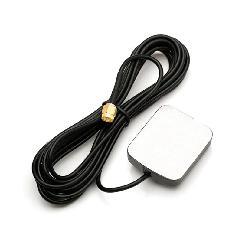 Waterproof Vehicle Global Positioning System Antenna with Long Cord for Easy Installation Reliable Satellite Signal Lock
