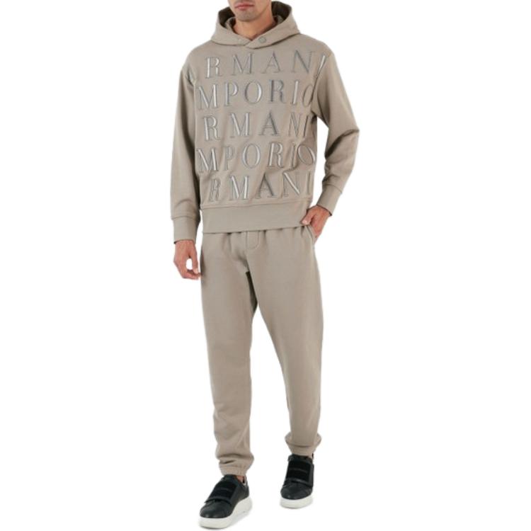 EMPORIO ARMANI FW23 Sweatshirt Men's Light Umber 6R1MCR-1JWPZ-0643