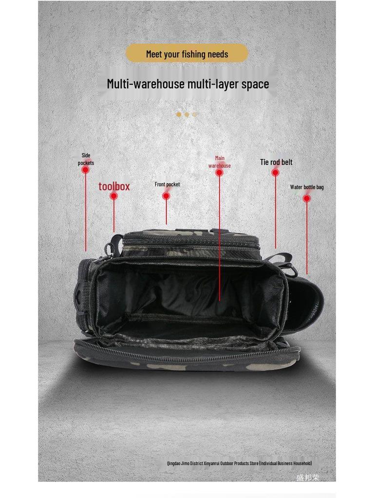 Multi-functional Waterproof Fishing Gear Storage Waist Pack