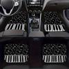 Universele 4 stuks Piano Muziekpatroon Waterdichte Auto Vloermatten - Voor & Achter Volledige Set Auto Accessoires, Interieur Benodigdheden