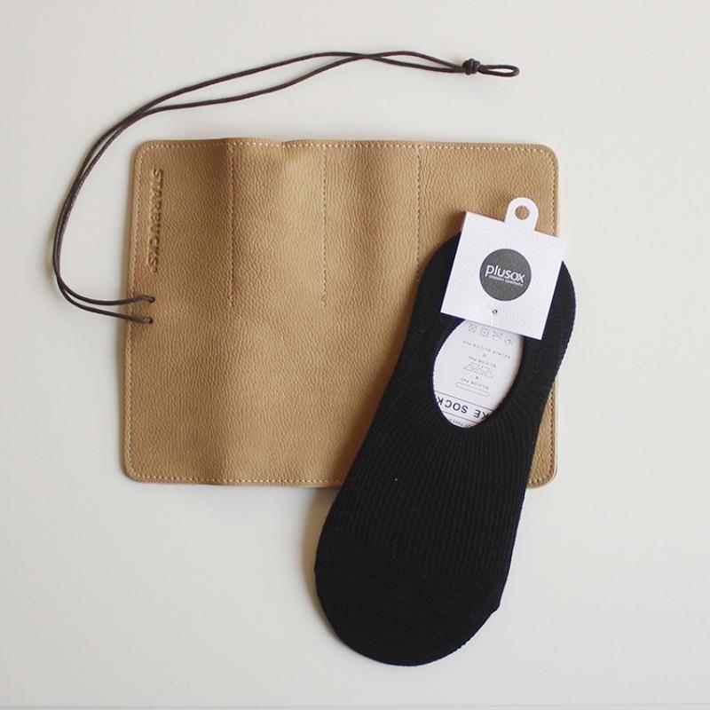 Cotton Socks, Women's Socks, Double-needle Shallow-mouthed Invisible Socks, Soft and Comfortable, with Silicone Anti-slip Heel