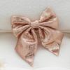 Large Ribbon Bows Christmas Tree Ornament Handmade Birthday Gift Colorful Sequins Fabric Bowknot Party Accessories