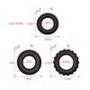 3pcs/set Male Lock Fine cock Ring Penise Longer Harder Stronger Training Props Man Penise Rings Adult Game Sex Toys For Men
