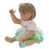 55cm Soft Reborn Girl Baby Doll Waterproof Lovely Lifelike Toddler Doll Children Toy Gift