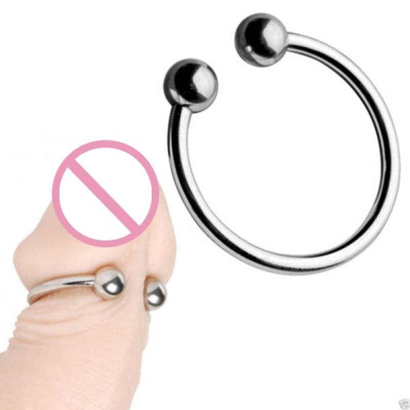 Dual Ball Stainless Steel Ring for Men