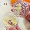 Manual Garlic Masher Mincer Tool, Multi-Purpose Rotating Press, Bite-Teeth Crushing Pickling Ingredient Chopper Structure Masher, Transparent Easy To