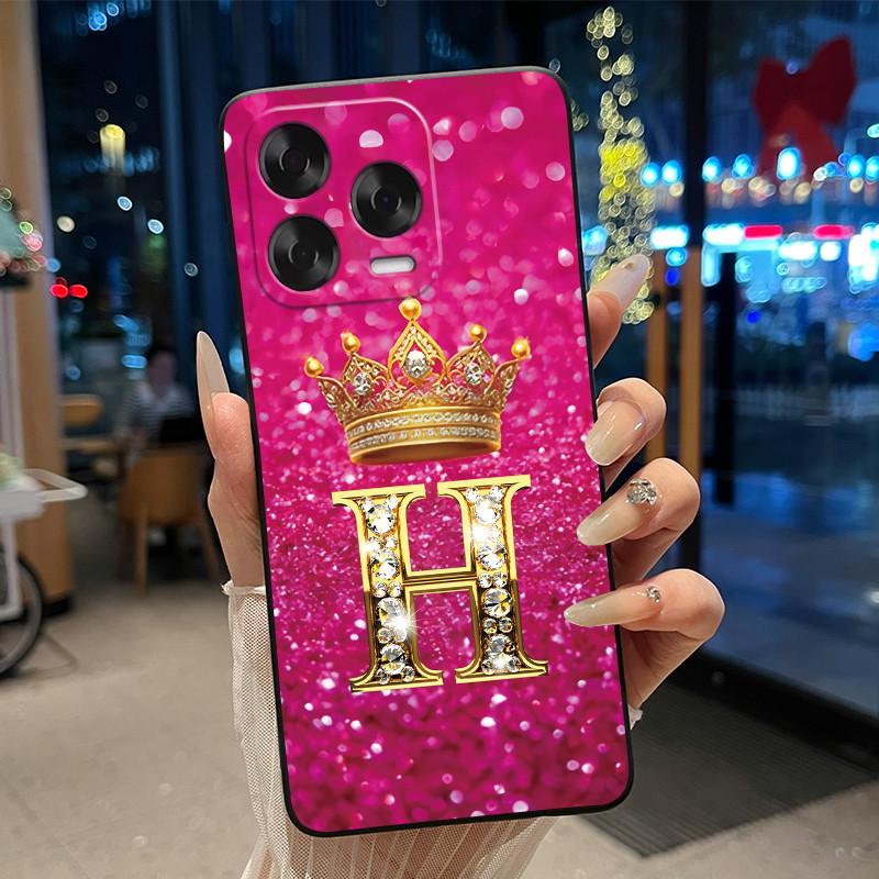 Case For ZTE Blade V70 Vita/Nubia V70 Design Soft Silicone Black Case Shockproof Beautiful Trendy Crown Letter Pattern Shell