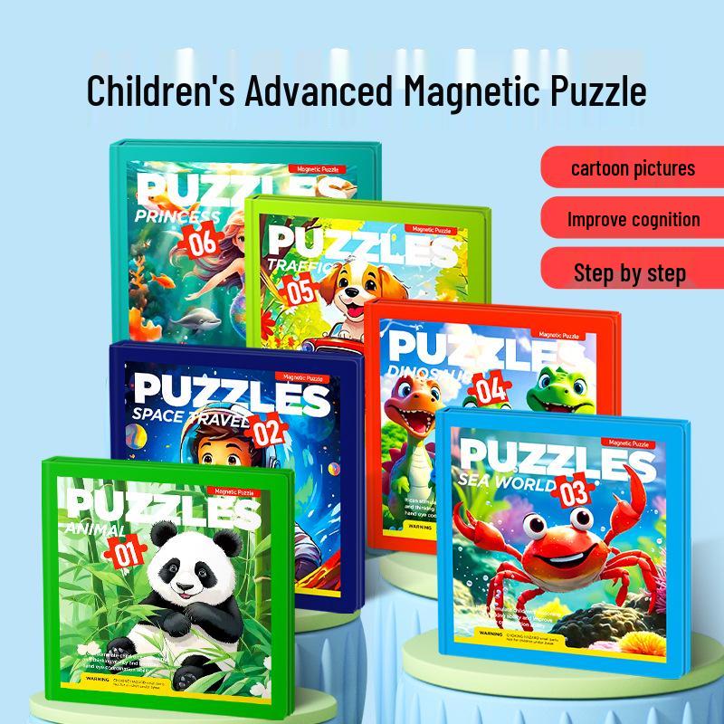 

Advanced Magnetic Puzzle Educational Toy for Children Ages 3-6