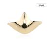 Women's Pointed Toe High Heel Protector - Leather Anti-Kick Decorative Cover with Metal Cap for Shoe Protection.