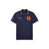 Polo SS23 Letter Logo Pattern Embroidered Short Sleeve Polo Shirt Men Tops Navy-Blue MNPOKNI1N820904-410
