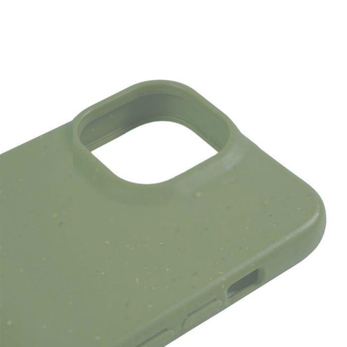 Biodegradable Case - iPhone 15 Pro - Military Green - Ecological - Semi-rigid
