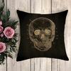 Decorative Pillowcase Anatomical Skeleton Fall Pillow Cover  Cushion Covers for Bed Pillows Pilow Cases Cushions Home Decor